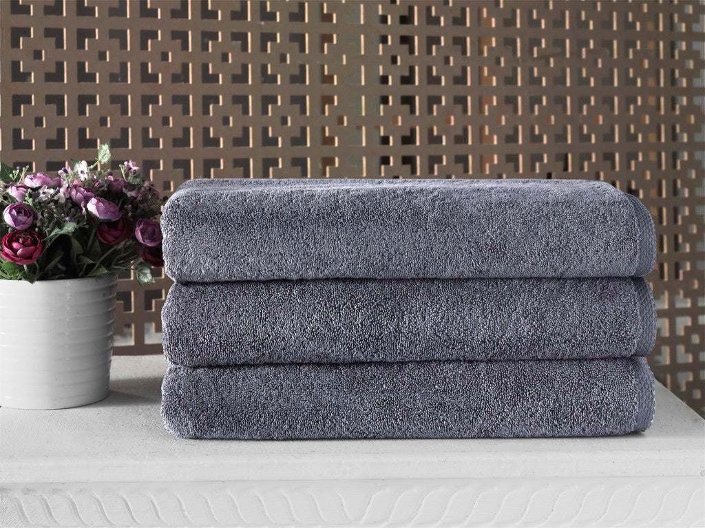 Hospitality Turkish Cotton Bath Sheet - 3 Pieces