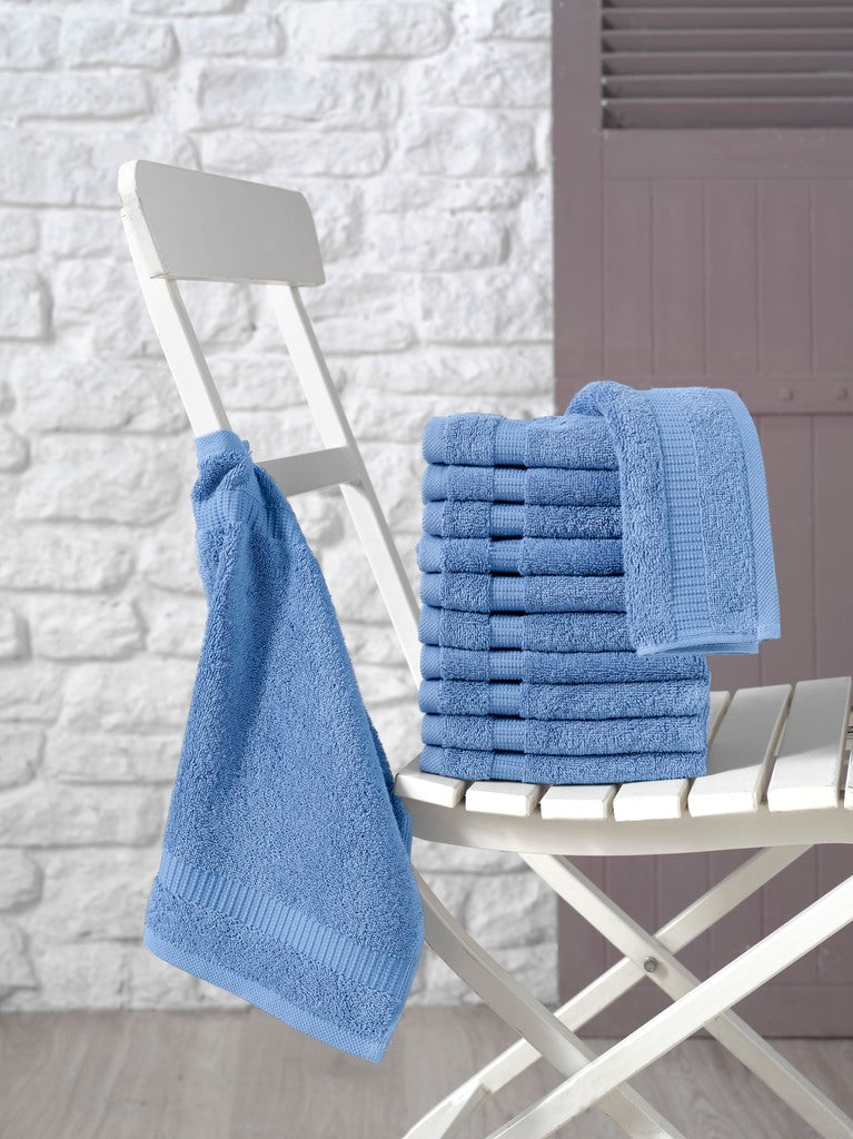 Cambridge Turkish Cotton Washcloths - 12 Pieces