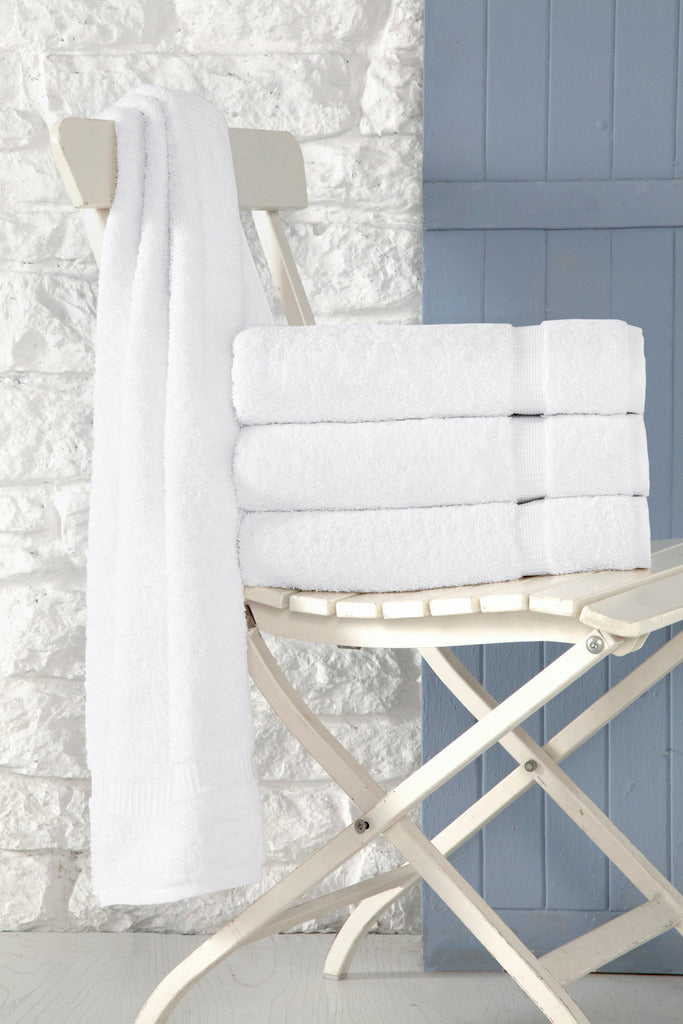 Cambridge Bath Towels Set of 4, Hotel Collection - Made in Turkey