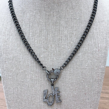 ¡°Love¡± is all you need Necklace