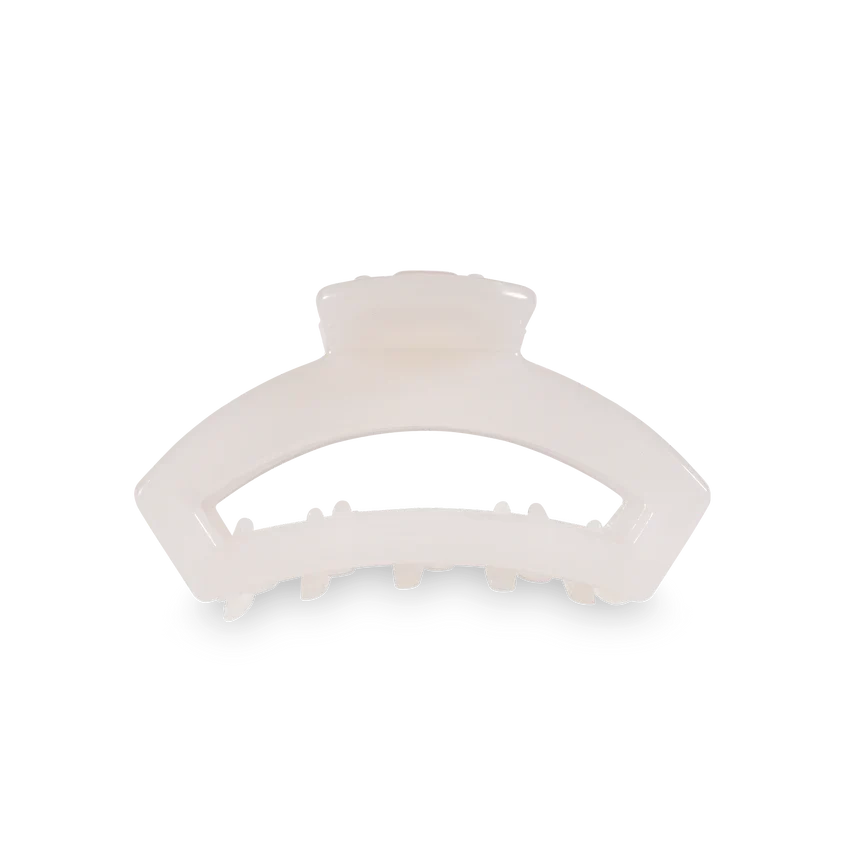 Teleties Tiny Open Hair Clip -  Coconut
