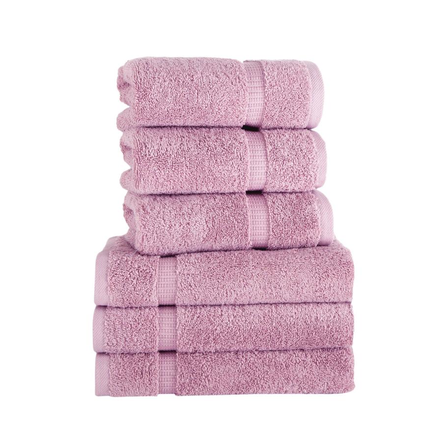 Villa Turkish Cotton Hotel Collection Hand Towels - 6 Pieces
