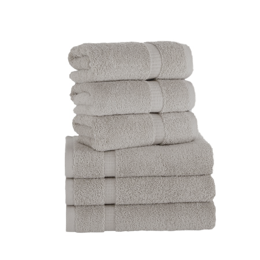 Villa Turkish Cotton Hotel Collection Hand Towels - 6 Pieces