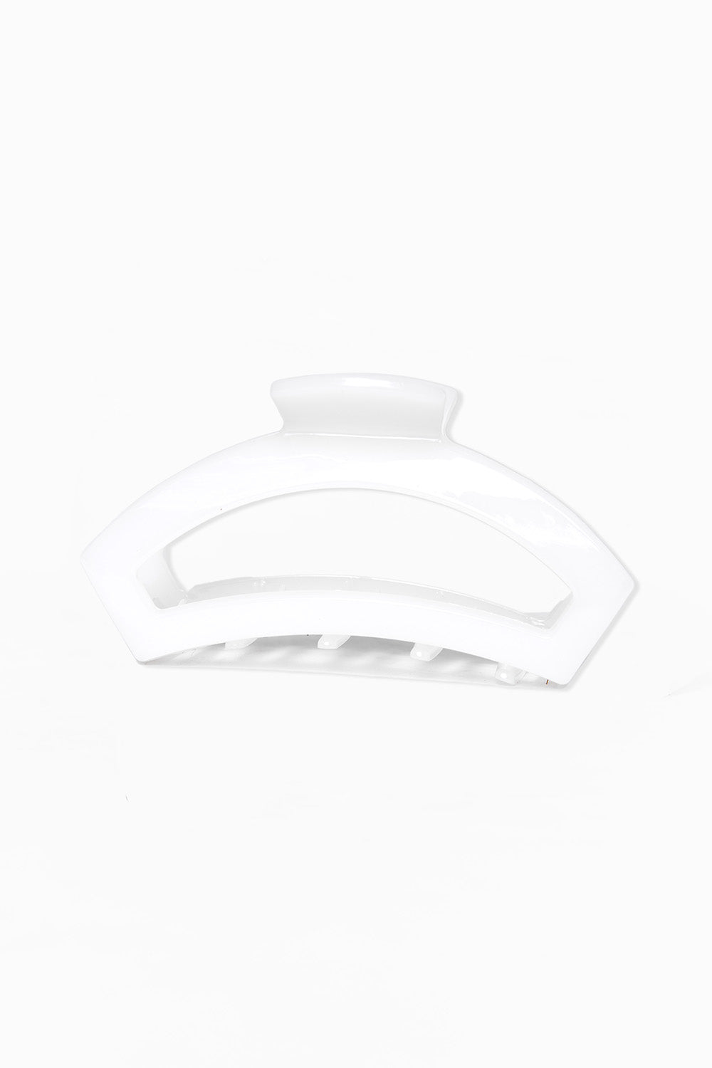 Teleties Large Open Hair Clip - Coconut